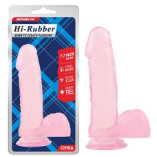 Фалоімітатор реалістичний на присоску рожевий CHISA 7.7 Inch Dildo