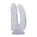 Двойной анально-вагинальный фаллоимитатор на присоске прозрачный CHISA Hi Rubber 6.3 Inch Dildo Двойной анально-вагинальный фаллоимитатор на присоске прозрачный CHISA Hi Rubber 6.3 Inch Dildo