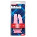Подвійний анально вагінальний фалоімітатор на присоску рожевий CHISA Hi Rubber 6.3 Inch Dildo Подвійний анально вагінальний фалоімітатор на присоску рожевий CHISA Hi Rubber 6.3 Inch Dildo