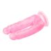 Подвійний анально вагінальний фалоімітатор на присоску рожевий CHISA Hi Rubber 6.3 Inch Dildo Подвійний анально вагінальний фалоімітатор на присоску рожевий CHISA Hi Rubber 6.3 Inch Dildo