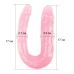 Двойной фаллоимитатор розовый CHISA 13 Inch Dildo