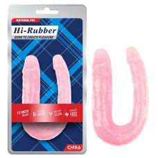 Подвійний фалоімітатор рожевий CHISA 13 Inch Dildo