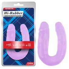 Подвійний фалоімітатор фіолетовий CHISA 14 Inch Dildo