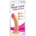 Фалоімітатор 18,5 / 3,7 см на присоску реалістичний бежевий CHISA Keep Love Moonlight Dildo
