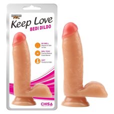 Фалоімітатор на присоску реалістичний бежевий CHISA Keep Love Bedi Dildo