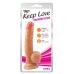 Фалоімітатор на присоску реалістичний бежевий CHISA Keep Love Shadow Dildo