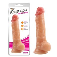 Фаллоимитатор реалистичный на присоске телесный CHISA Keep Love Fantasy Dildo