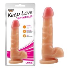 Фаллос на присоске реалистичный телесный CHISA Keep Love Rhythm Dildo