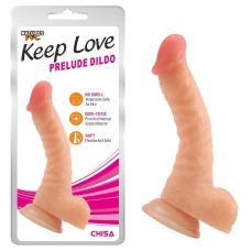 Фалоімітатор з присоскою реалістичний бежевий CHISA Keep Love Prelude