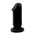 Анальний плаг на присоску реалістичний чорний Chisa Evil Dildo Plug S