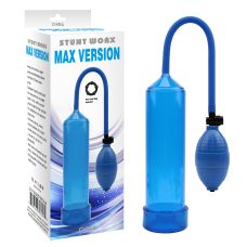 Вакуумна помпа для збільшення статевого члена синя CHISA Stunt Worx PMAX VERSION