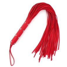 Флогер штучна шкіра БДСМ червоний DS Fetish