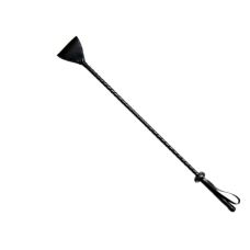 Стек БДСМ із штучної шкіри чорного кольору DS Fetish Crop black