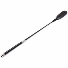 Класичний стек БДСМ штучна шкіра чорного кольору DS Fetish