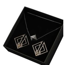 Затискачі для сосків БДСМ з важкою підвіскою сірого кольору Lockink