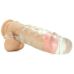 Насадка на член реалистичная удлиняющая прозрачного цвета Tom of Finland длина 240 мм