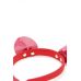 Уши кролика для ролевых игр глянцевые красного цвета DS Fetish Уши кролика для ролевых игр глянцевые красного цвета DS Fetish