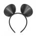 Вуха Міккі Маус для рольових ігор із натуральної шкіри чорного кольору DS Fetish Вуха Міккі Маус для рольових ігор із натуральної шкіри чорного кольору DS Fetish