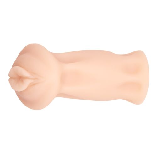 Мастурбатор вагіна реалістична бежевого кольору Crazy Bull довжина 140 мм