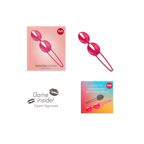 Кульки гейші Smartballs Duo Fun Factory рожевий