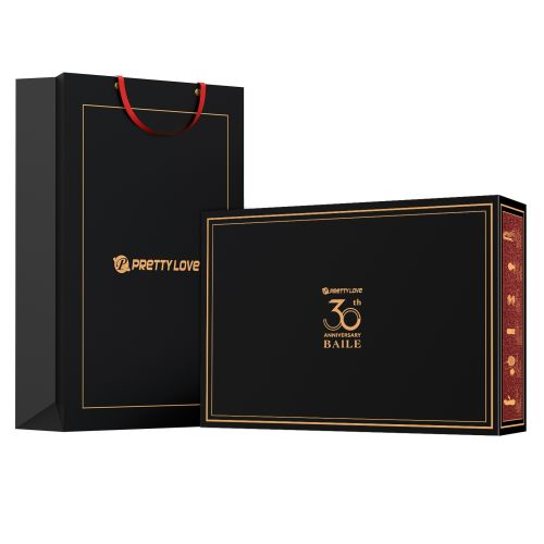 Набір секс іграшок чорного кольору Lybaile Pretty Love 6 предметів