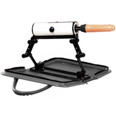 Секс-машина в сумці портативна чорного кольору з реалістичним фалоімітатором в комплекті Loveshop