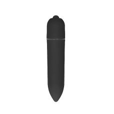 Вибропуля для стимуляции клитора из пластика черного цвета Boss series 