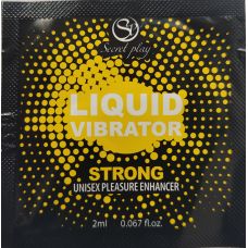 Стимулирующий гель для клитора с пряным ароматом Secret Play Strong liquid vibrator sachet 2 мл