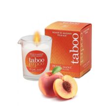 Массажная свеча для женщин с ароматом персика Ruf TABOO 60 гр