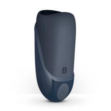 Мастурбатор в колбе для мужчин с вибрацией серого цвета Boners длина 150 мм