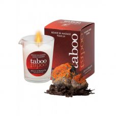 Массажная свеча для мужчин с ароматом дикого лишайника Ruf TABOO 60 гр