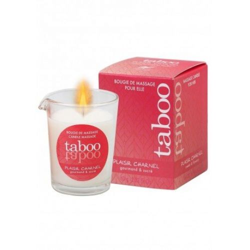 Массажная свеча для женщин с ароматом цветка какао Ruf TABOO 60 гр