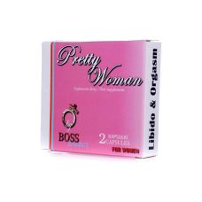 Таблетки для жінок збудливі Boss series Pretty Woman 2 капсули