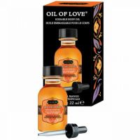 Съедобное масло для поцелуев и массажа Kamasutra OIL OF LOVE Тропическое Манго 22 мл