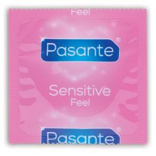 Презервативы Ультратонкие латексные прозрачного цвета Pasante Sensitive Feel 1 штука