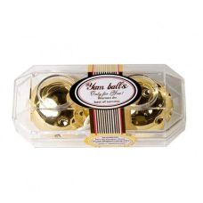 Шарики вагинальные с вибрирующим эффектом золотого цвета Yam Balls