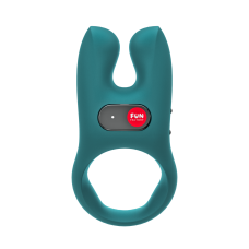 Ерекційне віброкільце для пеніса з двома моторчиками NOS Fun Factory зелений