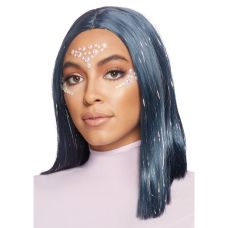 Украшения для лиця из жемчужин белого цвета с перламутром Leg Avenue