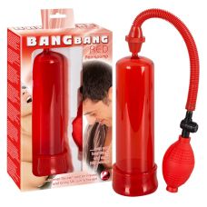 Вакуумная помпа пластиковая для увеличения пениса Bang Bang red 519960