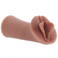 Мастурбатор реалістичний у вигляді вагіни коричневий, що самозмащується Pipedream PDX Extreme Wet Pussies