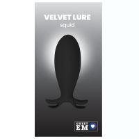 Анальний вібратор із силікону медичної якості чорний Sweet Em