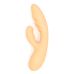 Вібратор-кролик з відростком для клітора бежевий Sweet Em