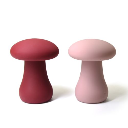 Вібратор у формі гриба для клітора бордовий Sweet Em