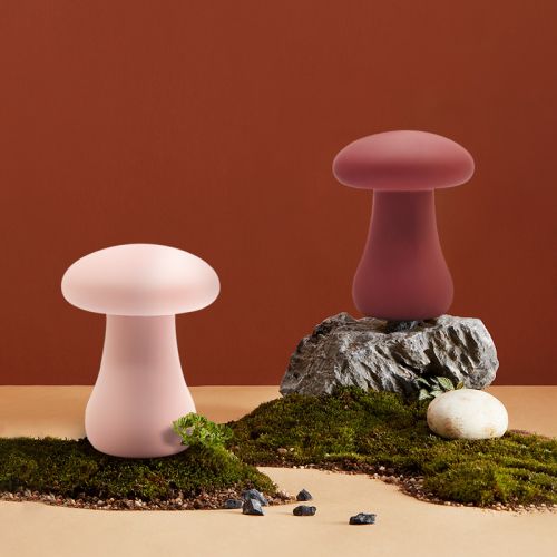 Вібратор у формі гриба для клітора бордовий Sweet Em