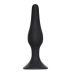 Анальний силіконовий плаг Slim Anal Plug Small чорний