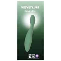 Вибратор для точки G зелёный Sweet Em