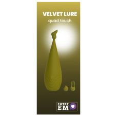 Вибромассажер Ванд с разными насадками зелёный Sweet Em 