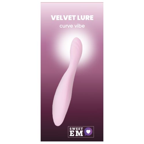 Вибратор для точки G розовый Sweet Em 