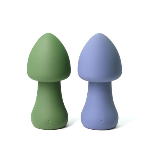 Вібратор у формі гриба для клітора темно-синій Sweet Em