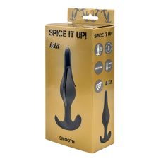Анальний плаг Spice it up Smooth-Dark Grey, 57800802